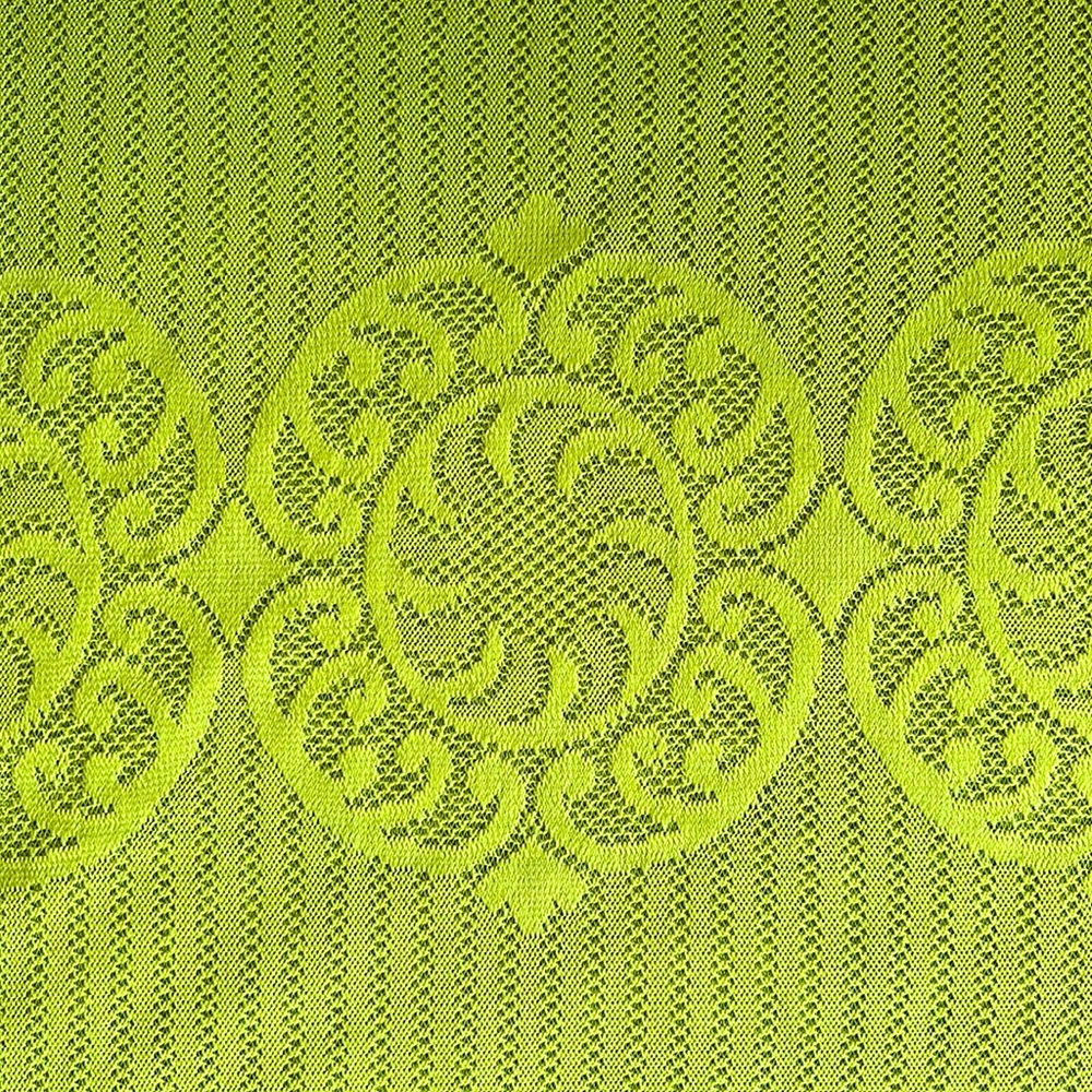 Vintage Lace Crochet Oblong Tablecloth